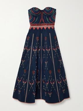 Emporio SIRENUSE Embroidered dress Size 38 US 2